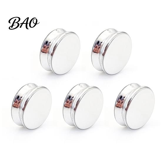Magnetic Pin for Fabrics 5 Pcs Women Shawl Button, No Snag Headband Scarf Clip, Multi-Use Fashion Brooch Magnet Safety Pins, Metal Pinless Buckle