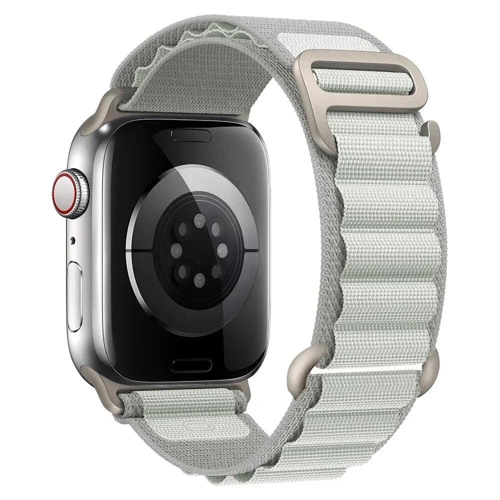 Alpine loop pásek pro Apple Watch pásek 49mm 44mm 40mm 45mm 41mm 42mm 38mm 40 44 45mm náramek iWatch Ultra série 7 6 5 3 se 8