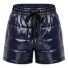 Shorts de Boxeur Rembourrés pour Homme Cordon de Serrage Ceinture Élastique Shorts Rembourrés Poches Latérales Bas Courts Étanche