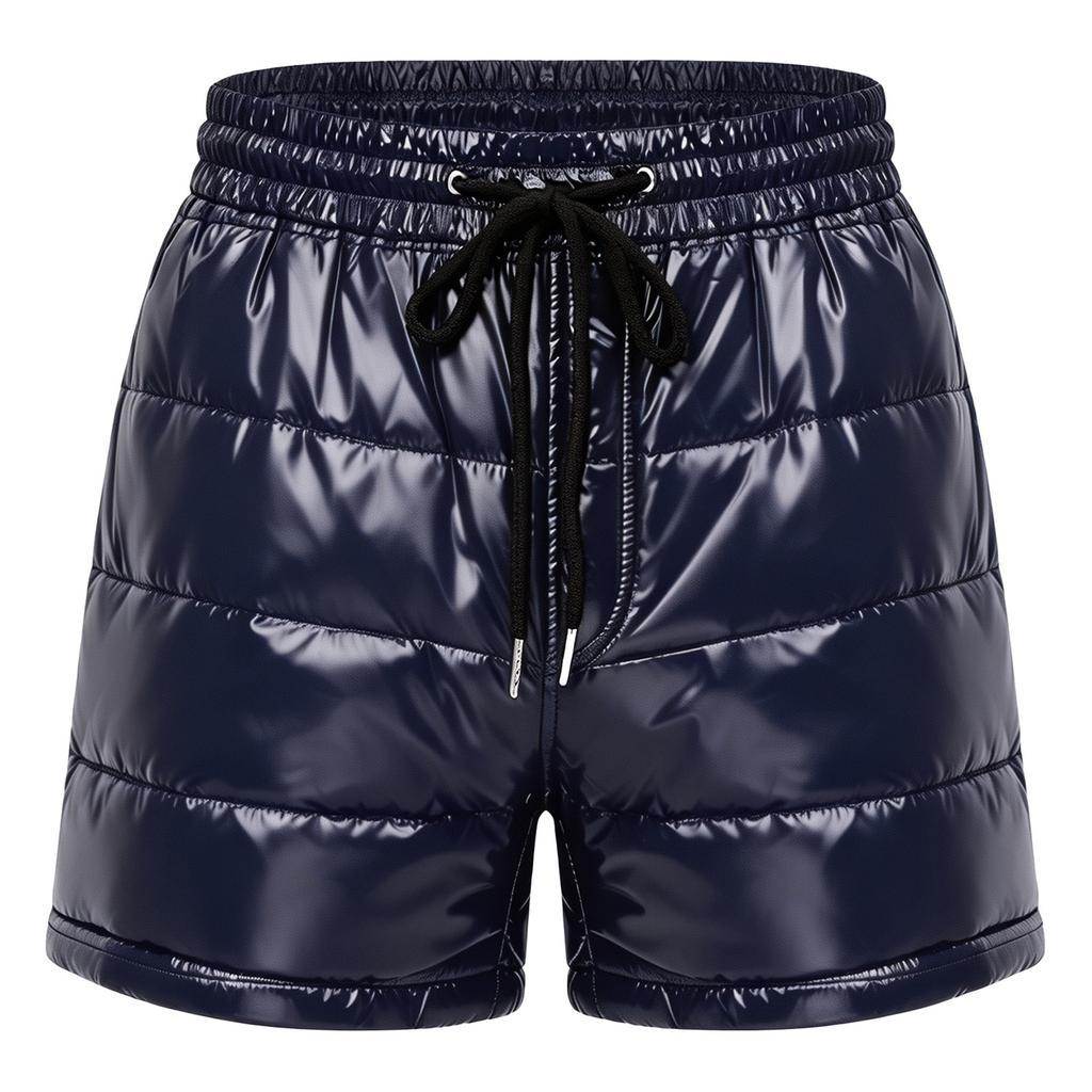 Shorts de Boxeur Rembourrés pour Homme Cordon de Serrage Ceinture Élastique Shorts Rembourrés Poches Latérales Bas Courts Étanche