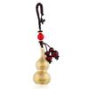 Handmade Copper Hoist Car Keychain Retro Weaving Creative Heart Sutra Key Pendant Men's and Women's Car Keychain Gifts
