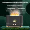 Elektrischer Luftbefeuchter für den Schreibtisch, USB-Aroma-Diffusor für ätherische Öle, für Zuhause, Büro, Zimmer, Flammenlampe, Mini-Parfüm-Duftdiffusor