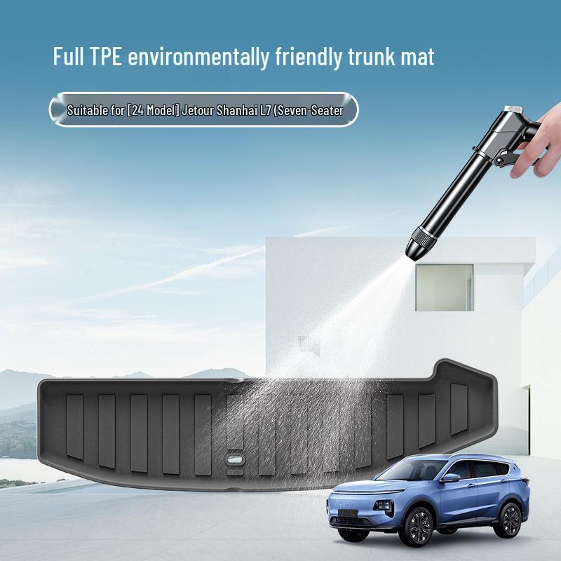 2024 Jetour Shanhai L7 Waterproof Eco-Friendly TPE Trunk Mat