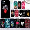 Calm Heart Art Phone Case for Samsung Galaxy Note 10 20 S23 S22 Ultra FE Plus M06 M15 M16 M35 M55