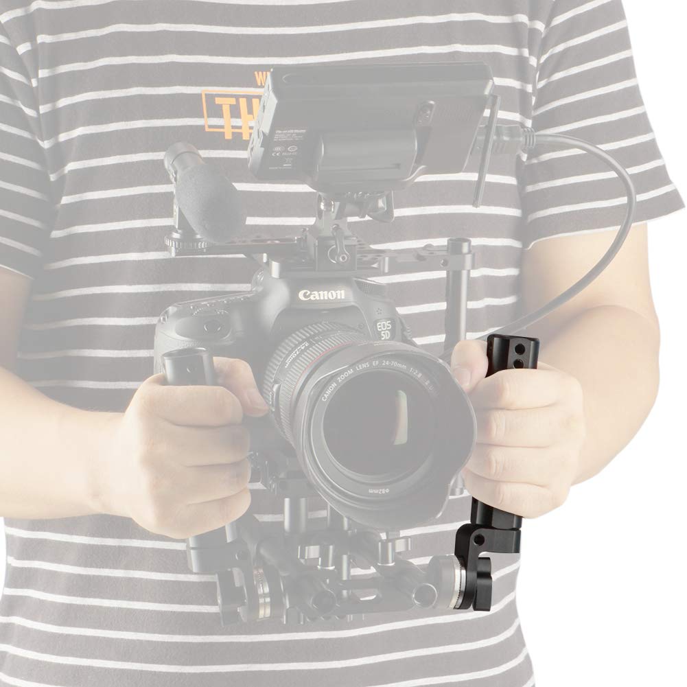 NICEYRIG Rozeta Standard ARRI Rozeta 360 Stopni Kompatybilna z Ramię Stop Aluminium DSLR DSLR 1 Uchwyt, Uchwyt, Obrót, Klatki, Konstrukcja,