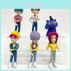 K-pop: Demon Hunters Themed Boy Group Figurine Blind Box, Full Set Mini Star Toy For Collection And Gift