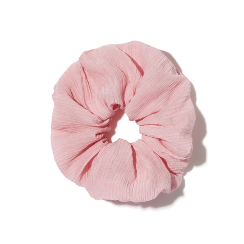Adit Logo Scrunchie_pink