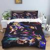 This three-piece cartoon-print (Yu-Gi-Oh!) bedding set—including one duvet cover and two pillowcases—makes for the perfect holid
