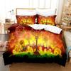 New Kingdom Anime Bedding Set For Adults Boys Single Double Queen King Size Bed Cover Quilt Pillowcase