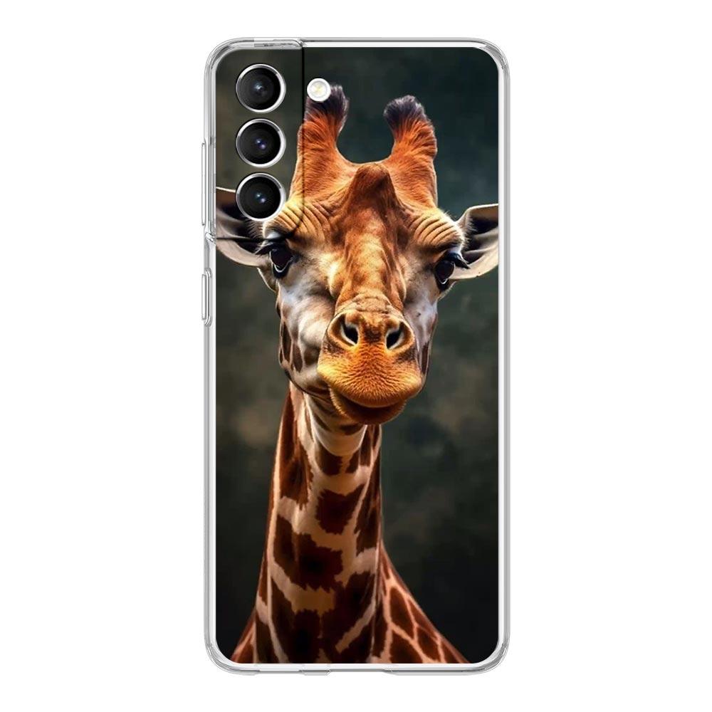 

giraffe Phone Case For Samsung Galaxy S24 S23 S22 S20 Ultra S21 FE 5G S10 S9 Plus S10E S8 Soft Silicone Clear Cover Samsung S8