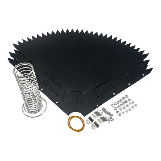 Squirrel Baffle for Birds Feeder Pole Universal Squirrel Guard
