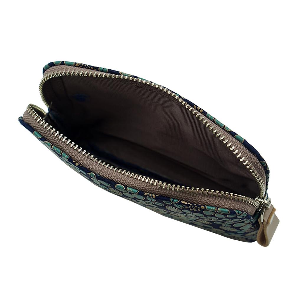 Inden White Clover Traditional Craft Koshu Inden Deerskin Lacquer Original Brand [Indenya] ([No.7309] Pouch)