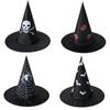 Bat Children Wizard Cap Spider Halloween Cosplay Accessories Halloween Wizard Hat  Festival