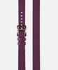 Adeo Apple Watch Double Strap Slim Double Tour Vegan Leather Watch Strap Plum Purple (Type A)