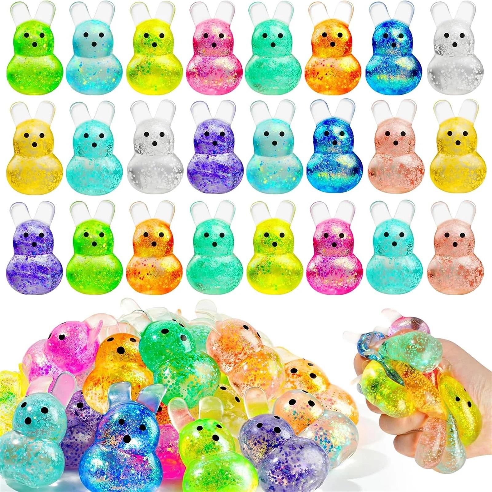 

Little Beads Pinch Toys 28pcs Set, Easter Egg Filling Kids Toys Decompression Toys one size