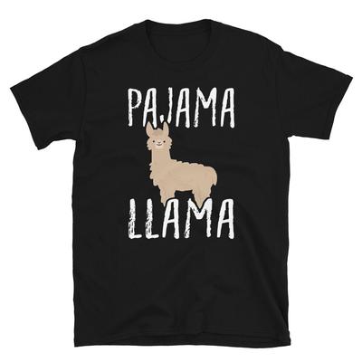 Pajama LLama Joke Gift Classic Fit TShirt