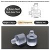 50Pcs with Stem Rubber Grippers Table Spacers  for Furniture Hole Push in
