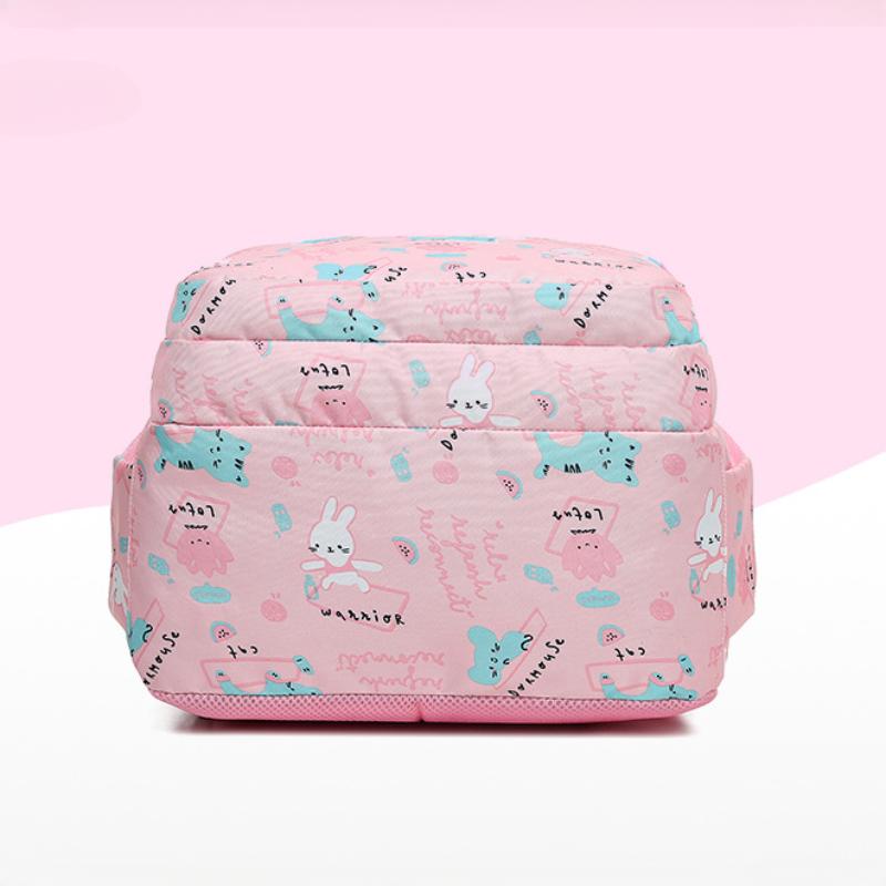 New Primary Student Schoolbag for Girls Grade 1-6  Sweet and Cute Children Backpack Lightweight Oxford Casual Knapsack Book Bag