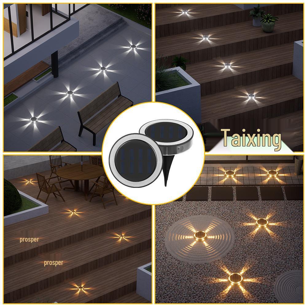 Waterproof Solar Garden Lights for Outdoor Landscaping and Courtyard Décor