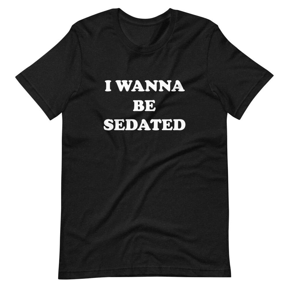 I Wanna Be Sedated T-Shirt, 70s, Classic Rock, The Ramones, New York City, Punk 4XL