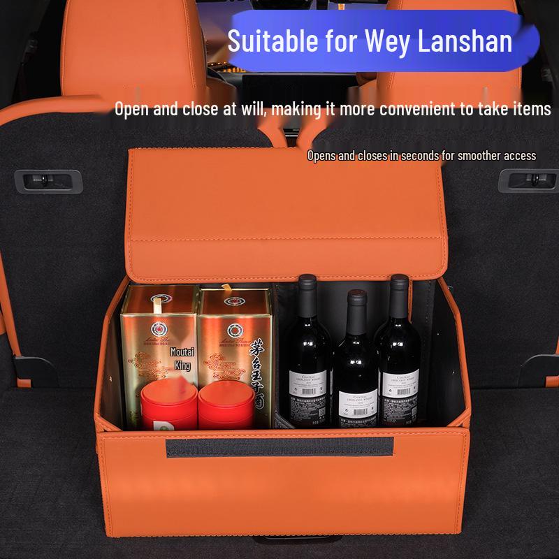 Fits Wey Lanshan Series Trunk Storage & Car Organizer