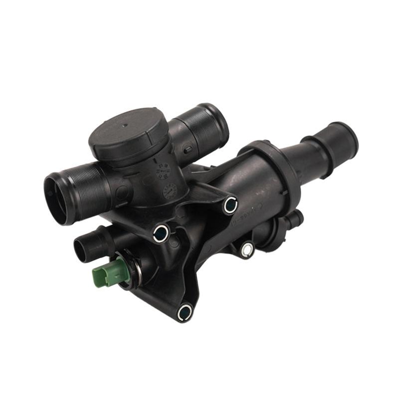 Car Engine Coolant Thermostat Housing 9656182980 1336.Y9 For Ford S-Max 2.0 Tdci 06-16 307 2.0 Citroen C4 C5 C8