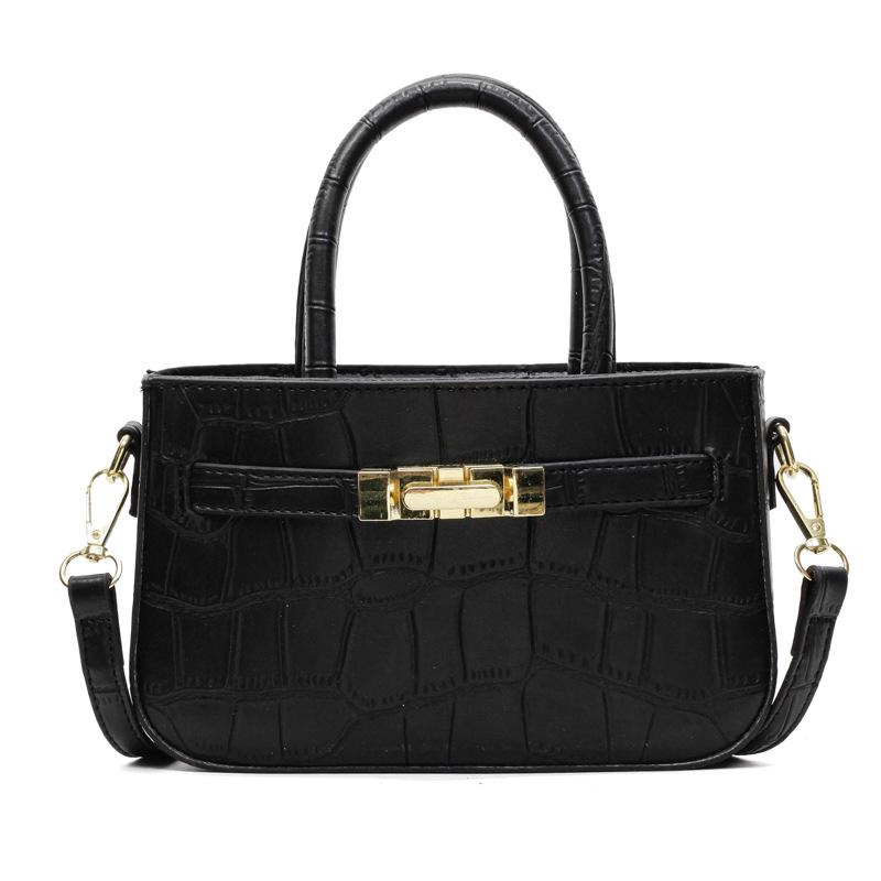 Handbag Women's New Fashion Solid Color Shoulder Messenger Bag