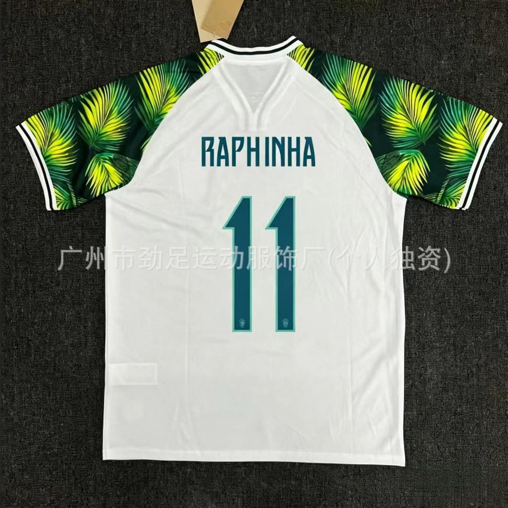 2627 Maglia da casa e da trasferta della nazionale brasiliana, Neymar N. Maglia da calcio edizione commemorativa con stampa di 10 corone