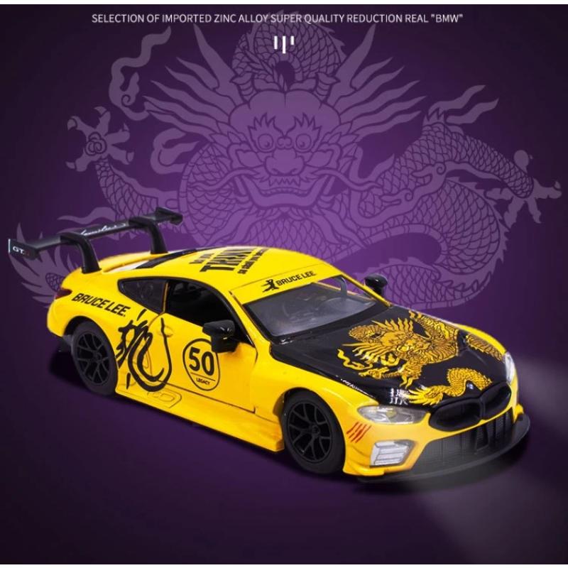 Simulation 1/32 Scale BMW M8 GTE  Aape&EVA Alloy Car Model