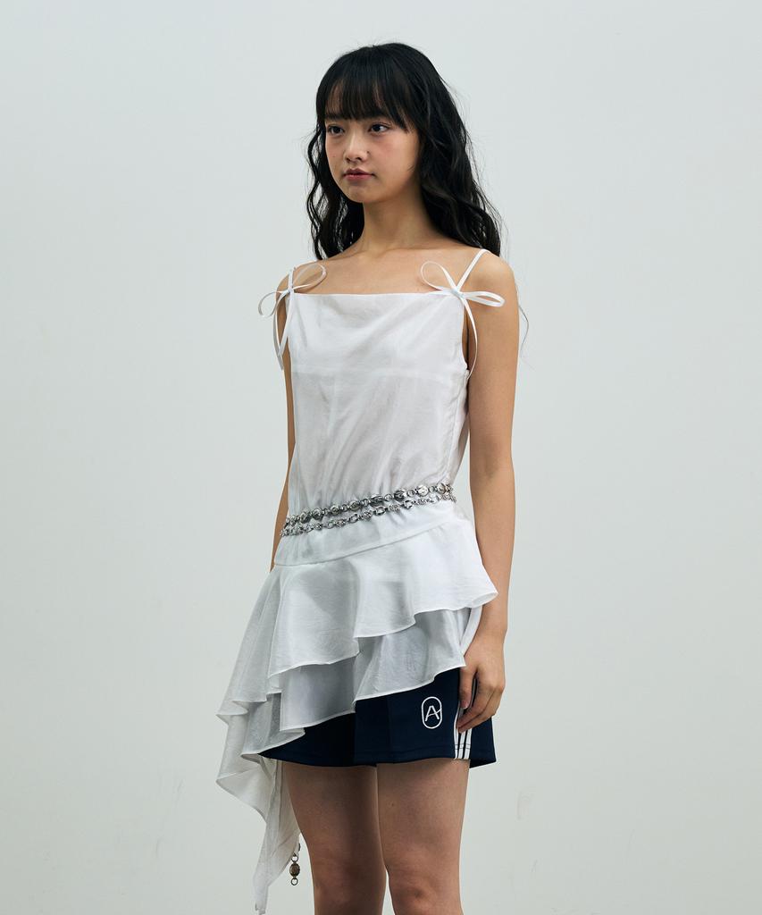 Alikim Nyx Mini Dress / White