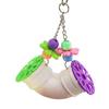 Stress Reducing Acrylic Chewing String Toy for Birds To Prevent Boredom and Promote Mental Wellness