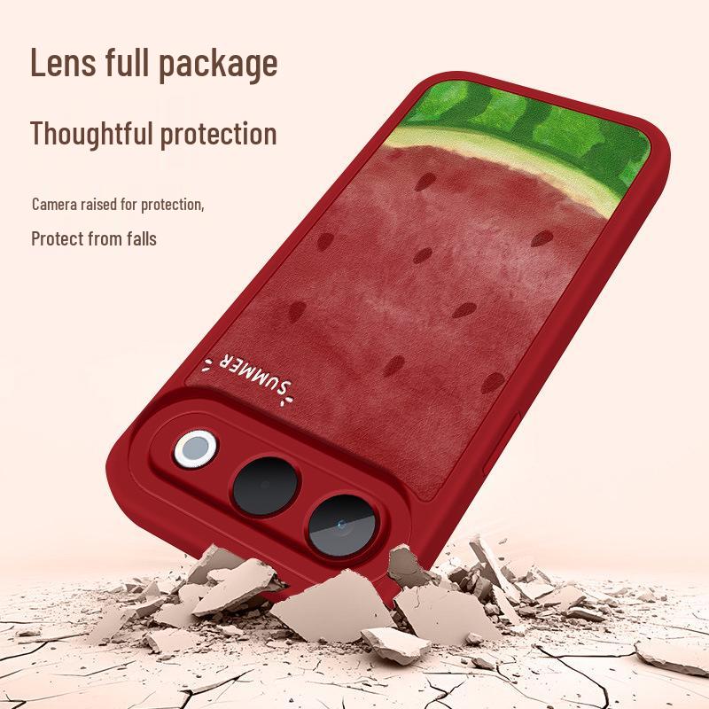 Summer Watermelon OPPO A7 Pro Soft Silicone Protective Phone Case