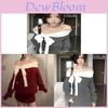 Romantic Lolita Style Sweater Dress With Bow Tie And Spaghetti Straps For Spring Season