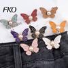 Skirt Fashion Accessory Pin Waist Tightener Butterfly Pins, No-Sew Pants Tighteners, Removable No Tools Clothing Adjuster Pins for Loose Jeans