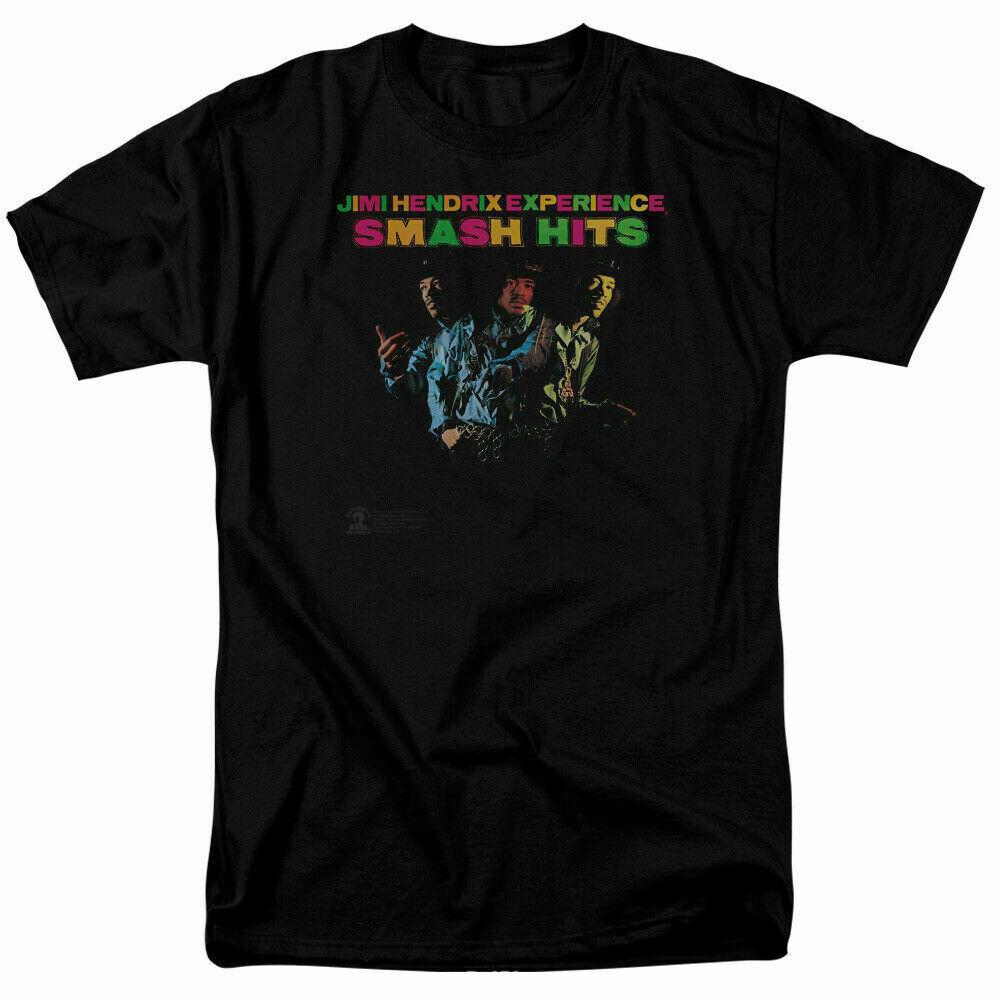 

Футболка Jimi Hendrix Smash Hits Лицензированная Рок-н-ролльная Музыкальная Группа Черная XL