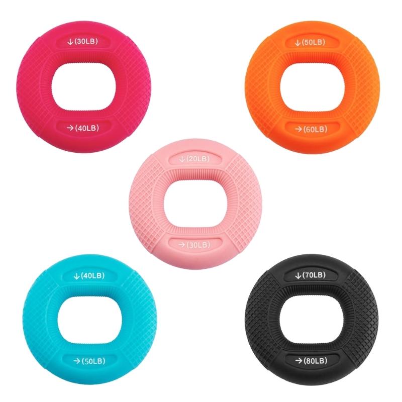 Silicone Hand Strengthener Grip Ring Finger Strength Training Expander