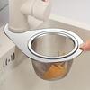 1pc, Multifunctional Sink Basket, Handle, Removable Sink Drain, Corner Drain, for Water and Water Treatment