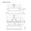 FLEOR Set of Alnico V TL Pickups Neck +Hot Dual Rails Humbucker Bridge Pickup fit for TL Guitar