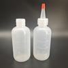 Portable Travel Liquid Dispenser Bottles Refillable Leakproof Squeeze Bottle Applicator Bottle with Tip Empty Container