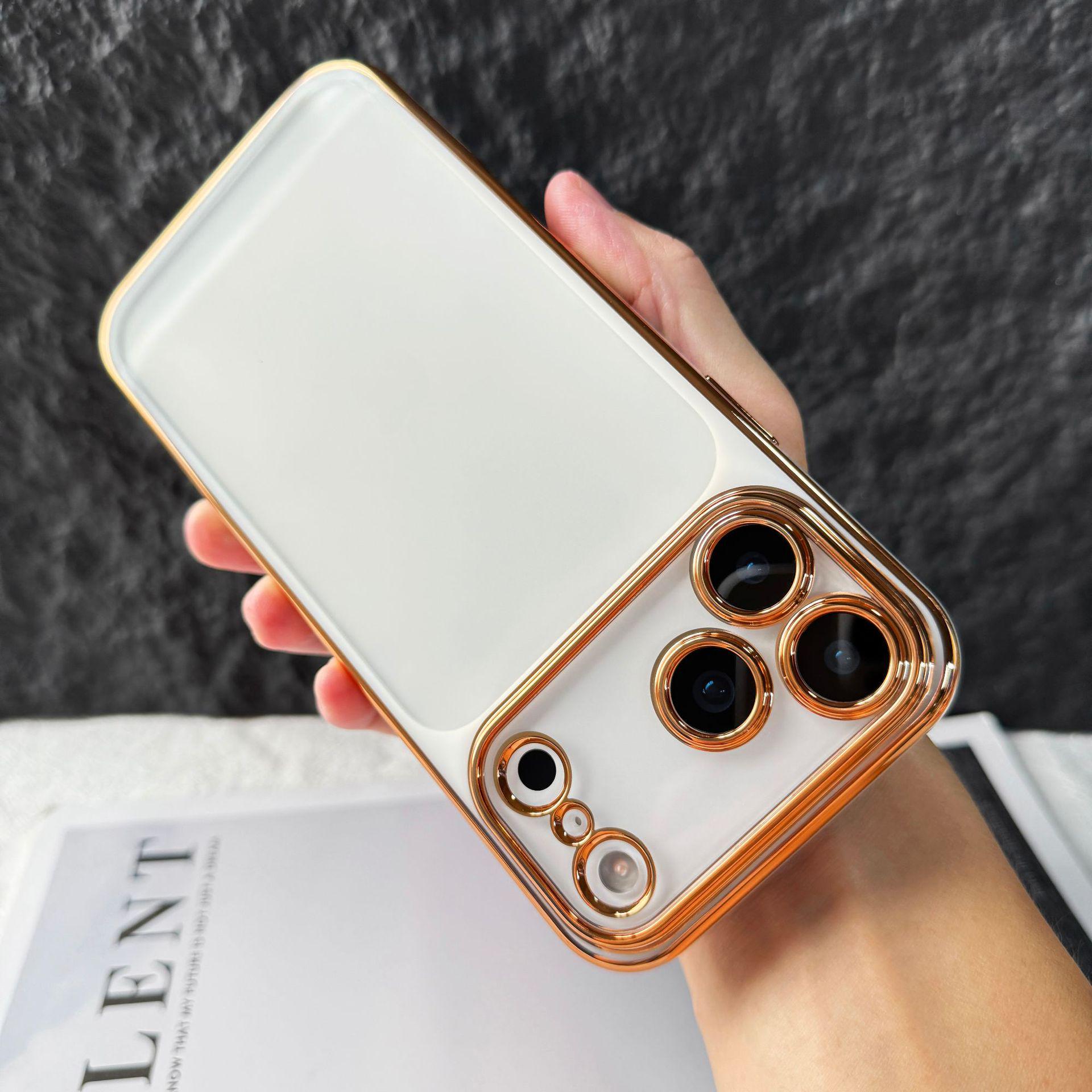

Large Window Phone Case for IP17promax: Removable, Full-Coverage Camera Protective Cover IP16 Pro Max TPU Case