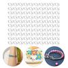 100PCS Jewelry Accessories Alloy Toggle Clasps 2mm Round OT Buckle Bracelet Clasps Bracelet Making