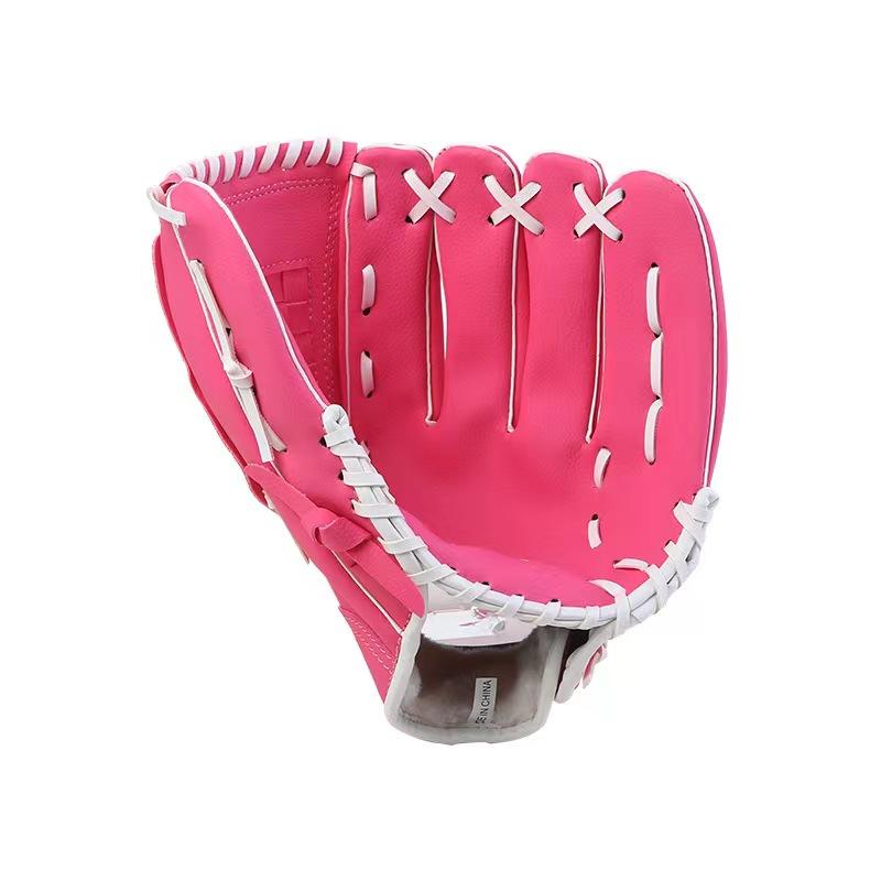 Baseball Gloves PVC PU for Children Teens Adults Team Building Training Equipment Sports Fans Supplies Catching Gloves