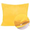 50x80 Cotton Satin Pillowcase, Sunny Yellow, Plain