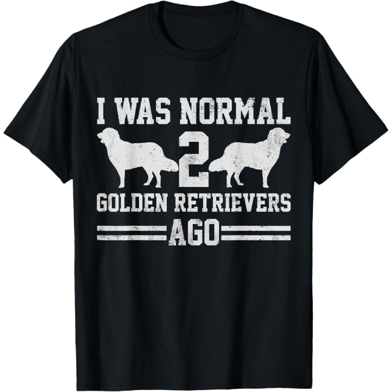 Golden Retriever Dog Men Women Girls Kids T-Shirt S