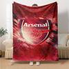 Arsenal Blanket Warmthful Decor Suitable for Couch Bedding Picnics for All Occasions Warmthful Decor Unique Gift for Family and Friends Camping