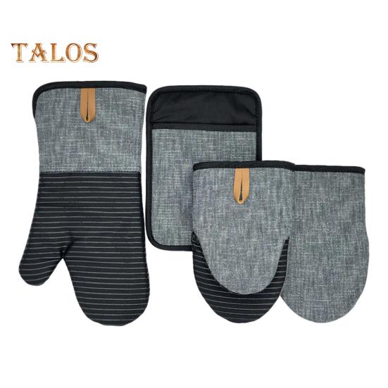 

Міні прихватки Неопренові долоні Кухонні рукавиці з петлею для підвішування Термостійкі кухонні прихватки для випічки, барбекю