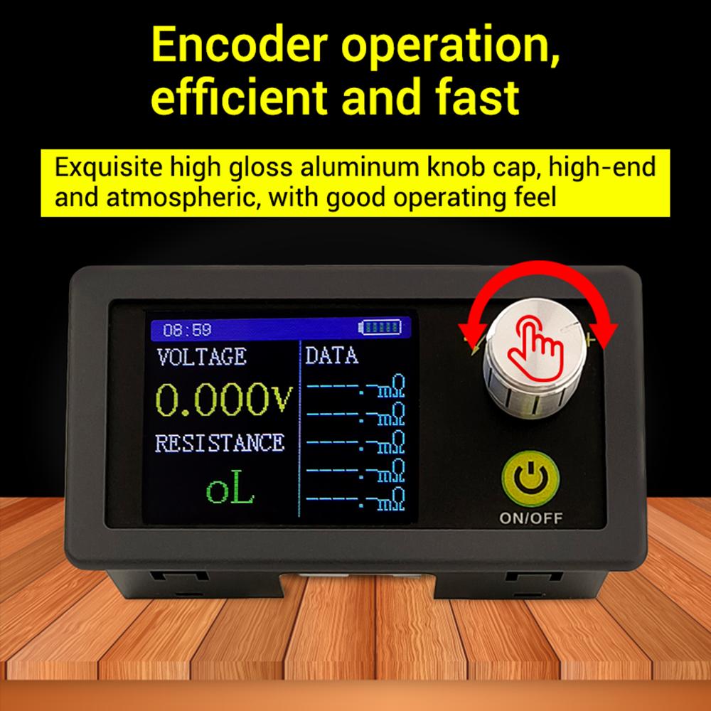 TS457 T459 DC 5V Voltage Internal Resistance Tester 4-Wire AC Method High-Precision Lithium Battery Electronic Load Detector