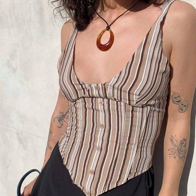 1pc Teardrop Geometric Acrylic Pendant On Leather Cord Necklace