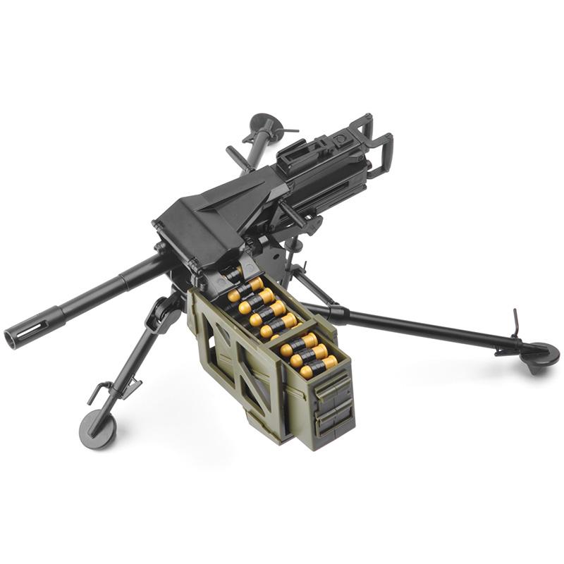 Wucifang Bags Boys Yellow 1/6 Scale Us Army Mk19 Launcher M2 Machine Gun M134 Minigun Military Weapon Model Soldier Action Figure Toy