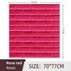 3D Tile Brick Wall Sticker Self-adhesive Waterproof Foam Wallpaper 10 Pcs 35x30cm